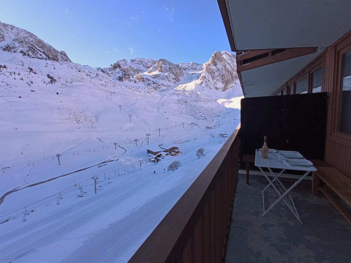 Superbe 3 Pieces Vue Panoramique Pied Des Pistes Lägenhet La Mongie Exteriör bild