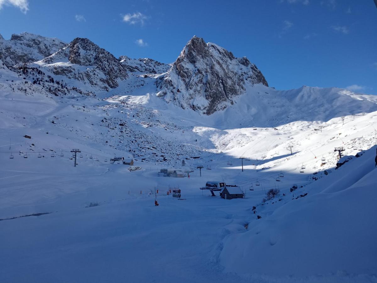 Superbe 3 Pieces Vue Panoramique Pied Des Pistes Lägenhet La Mongie Exteriör bild